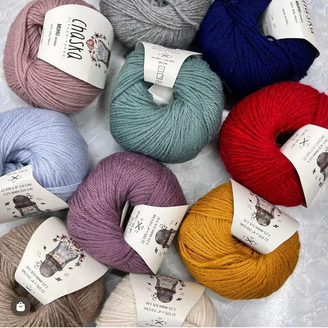 Chaska Muhu DK/8 Ply Alpaca